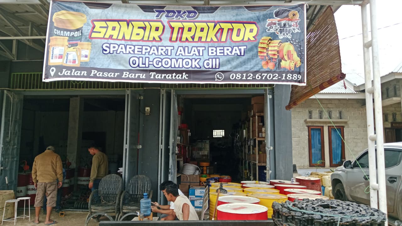 Toko Sangir Traktor - Jalan Pasar Baru Taratak